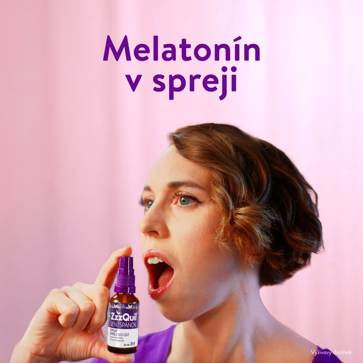 ZzzQuil®SPÁNOK sprej do úst 1×30 ml, výživový doplnok