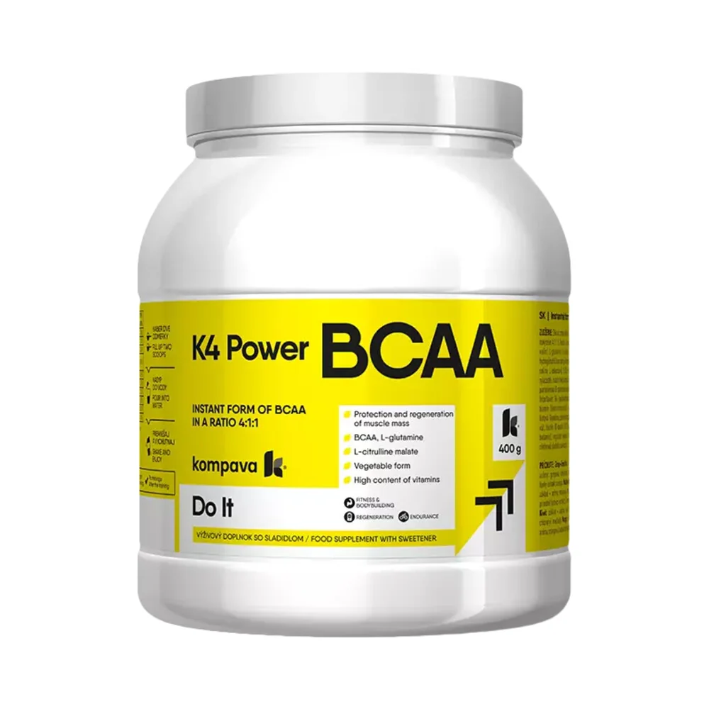 Kompava K4 Power BCAA 400 g grapefruit-limetka