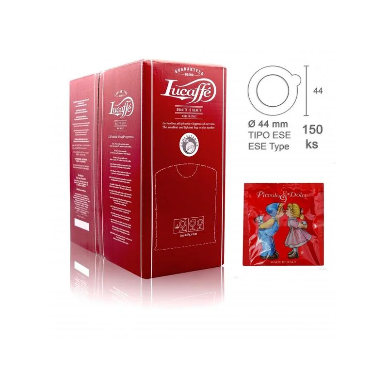 Káva Lucaffe Piccolo&Dolce PODs 150ks