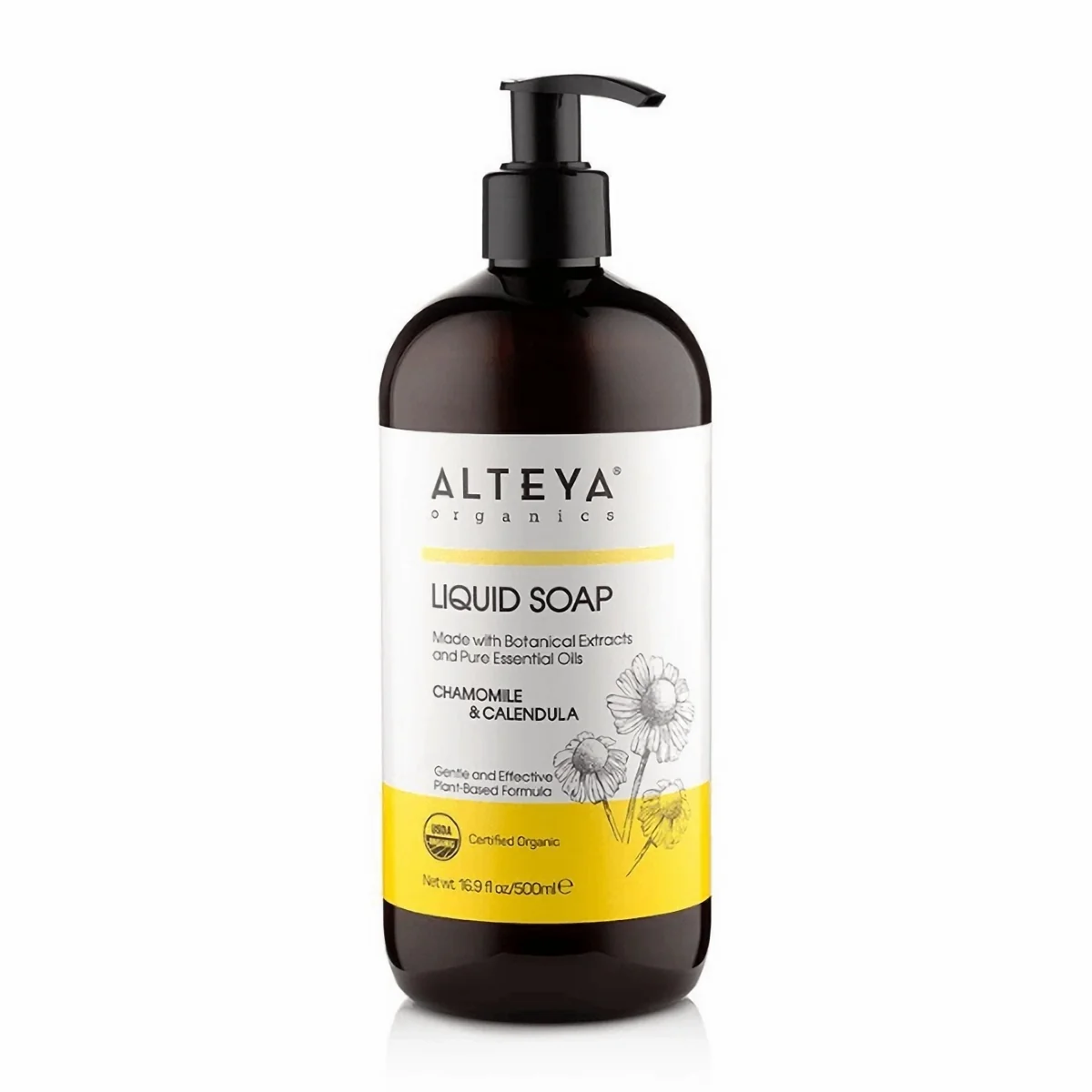 Tekuté mydlo Harmanček a Nechtík Alteya Organics 500 ml