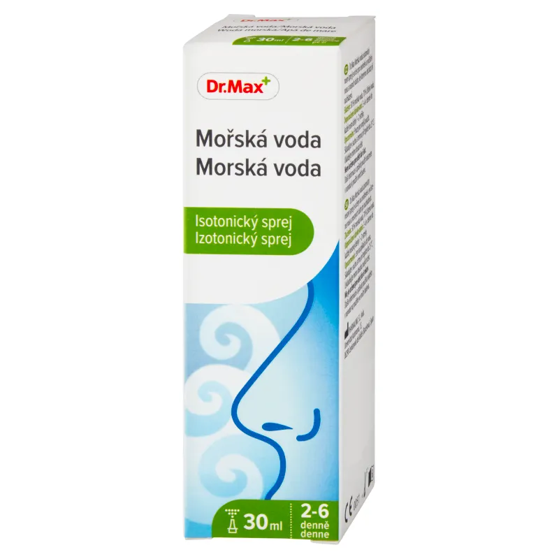 Dr. Max Morská voda izotonická 30 ml, izotonický nosový sprej