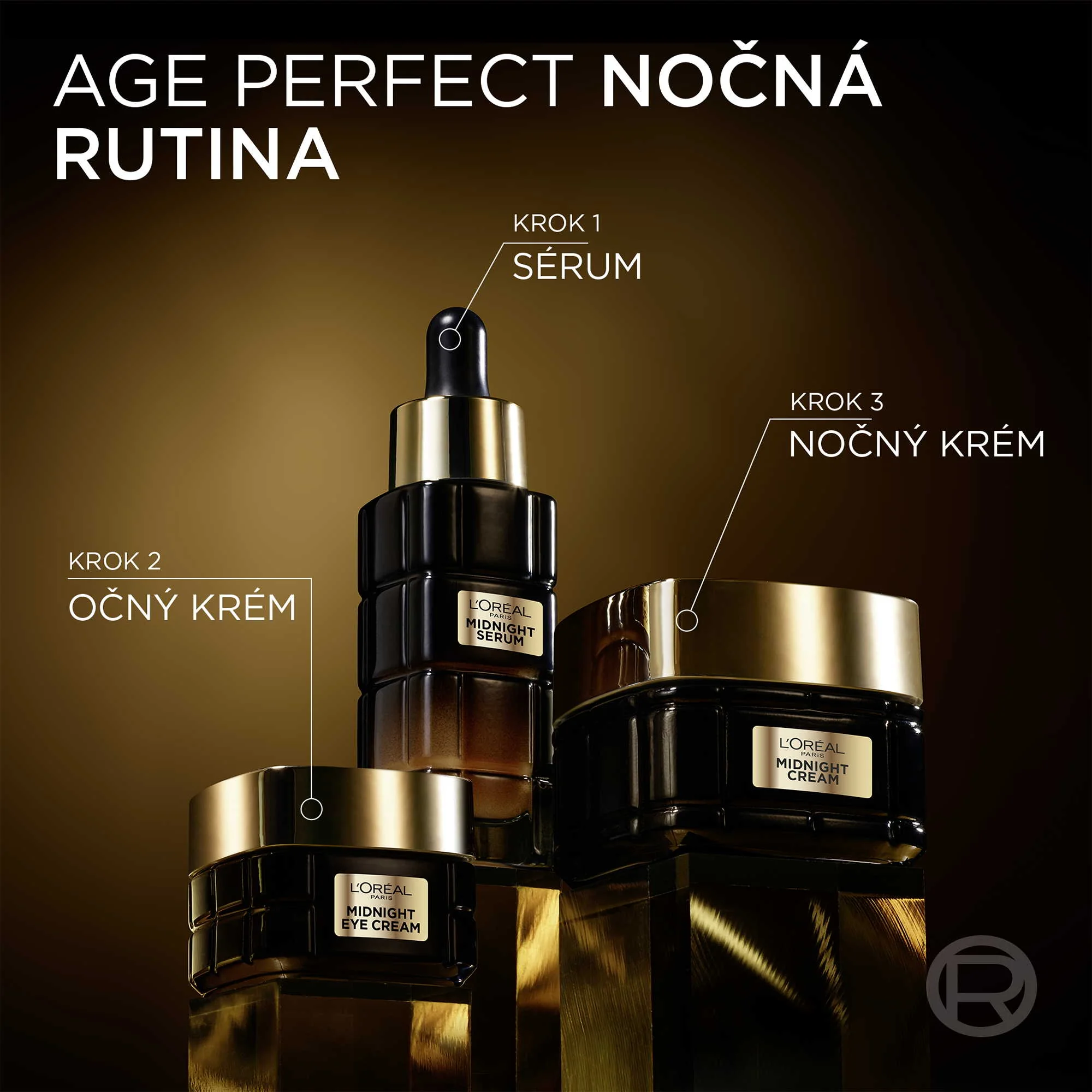 L'Oréal Paris Age Perfect Cell Renew Midnight krém 1×50 ml, krém