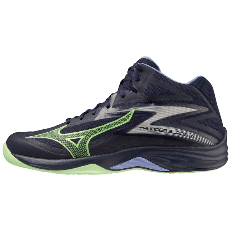 Mizuno Thunder Blade Z MID Pánska volejbalová obuv, navy modrá, veľ. 41 102989-41