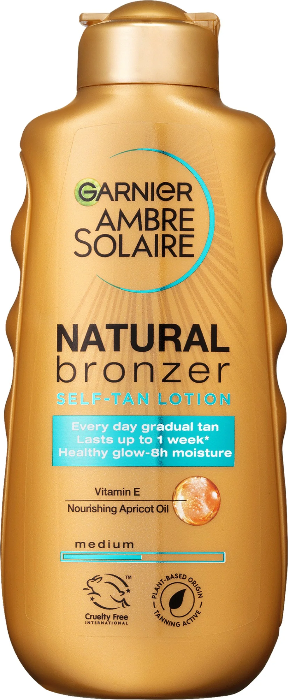 Garnier Ambre Solaire Natural Bronzer samoopaľovacie mlieko, 200 ml