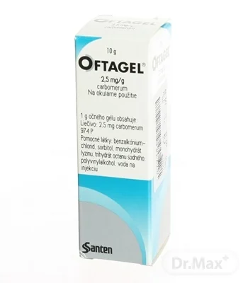 OFTAGEL 2,5 mg/g