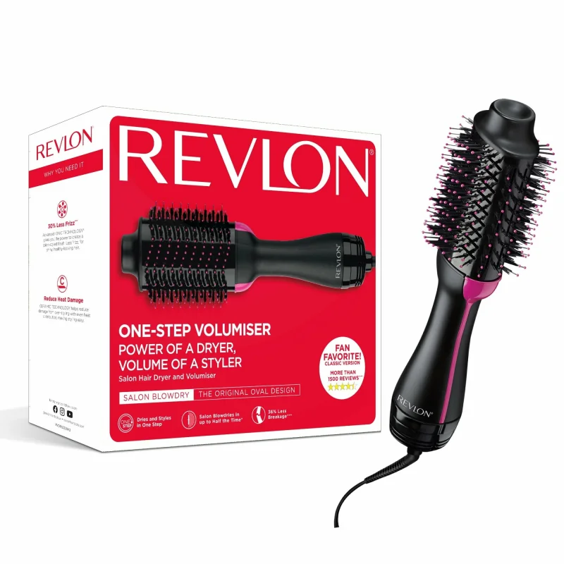 REVLON PRO COLLECTION  RVDR5222 Okrúhla kefa na vlasy s funkciou fénu a ionizáciou 