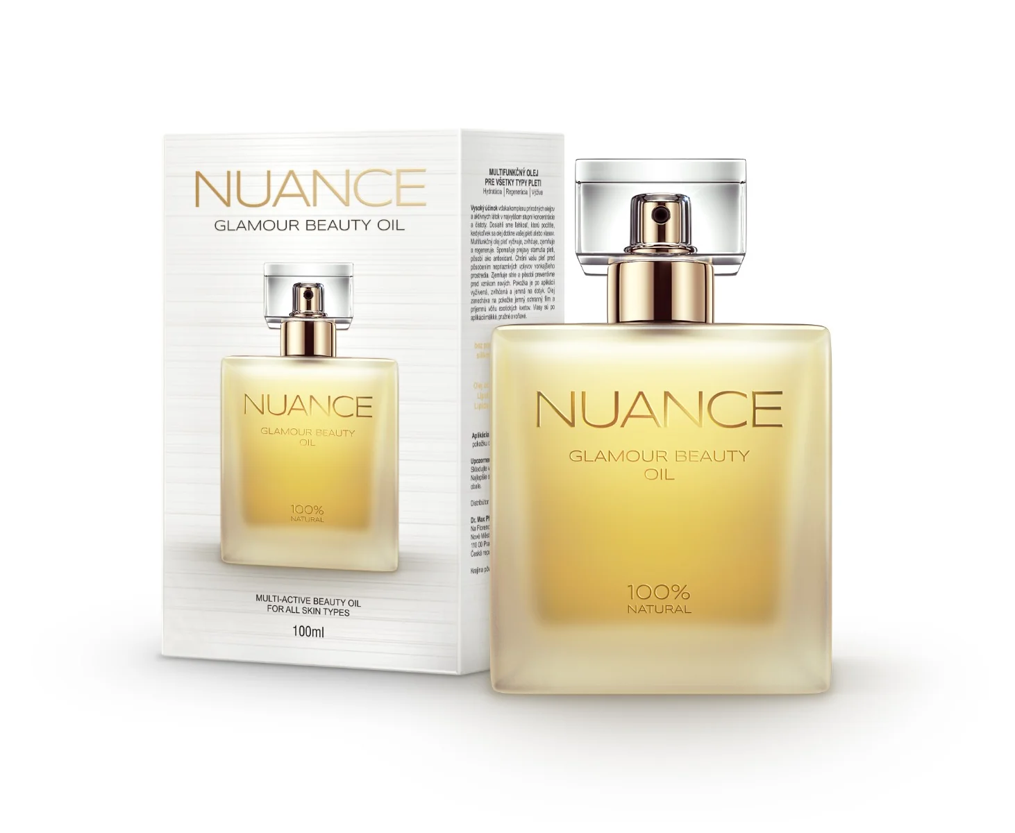 NUANCE GLAMOUR Telový olej, 100ml