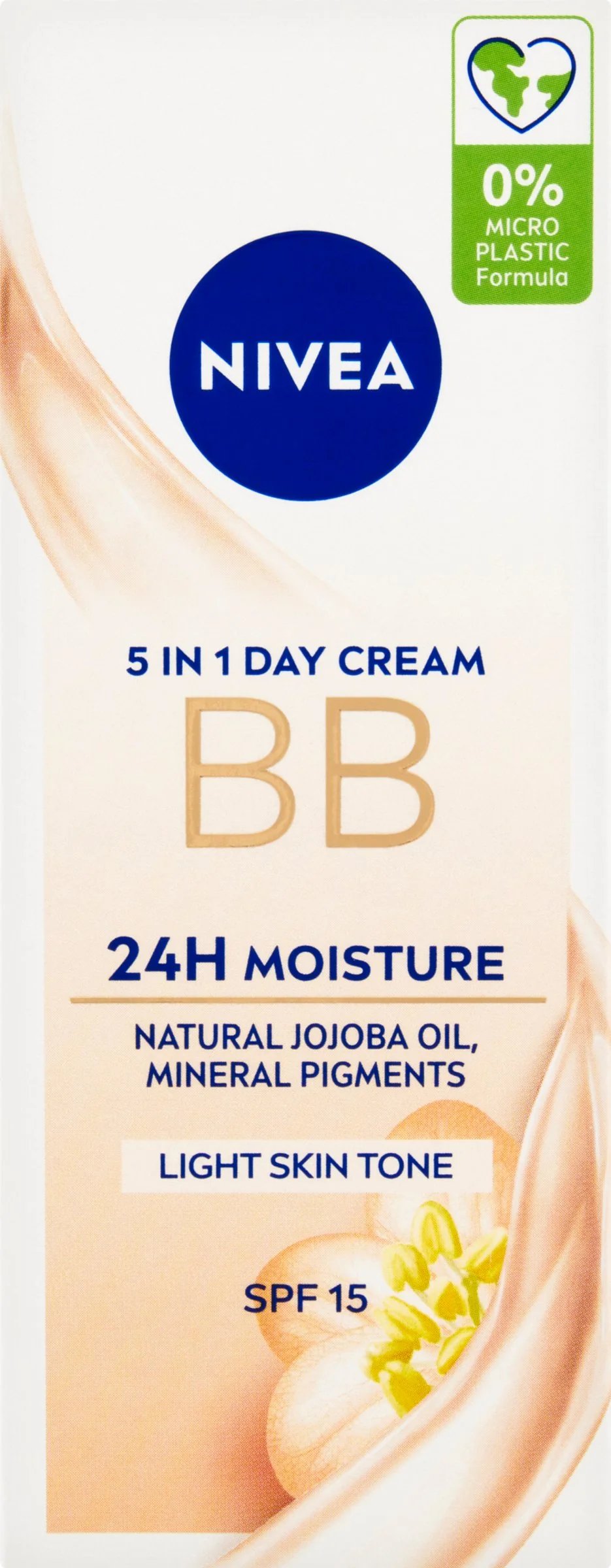 NIVEA Skrášľujúci hydratačný BB krém 5v1 svetlý 1×50 ml, svetlý BB krém