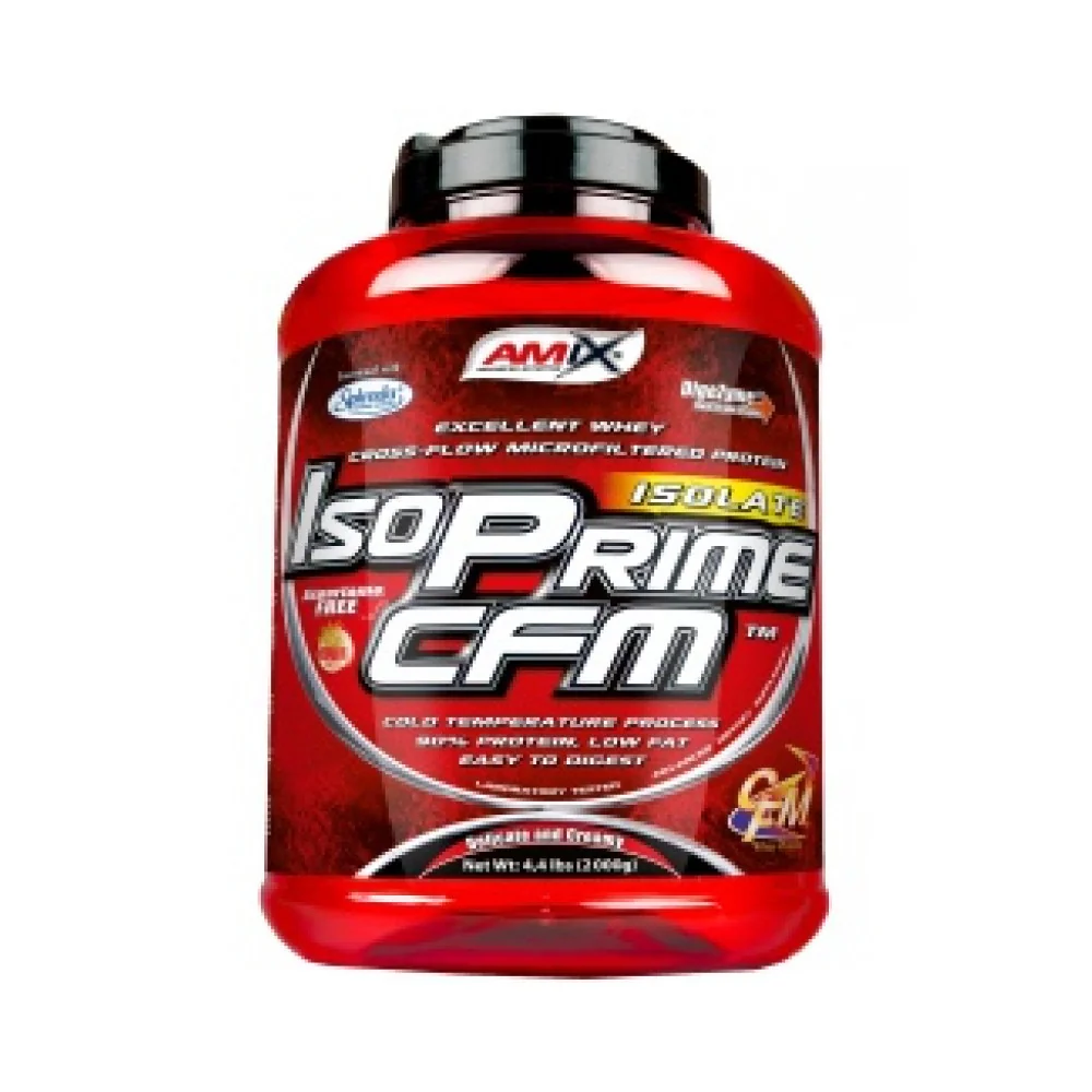 Amix IsoPrime CFM® Isolate 2000 g čokoláda-arašid-karamel