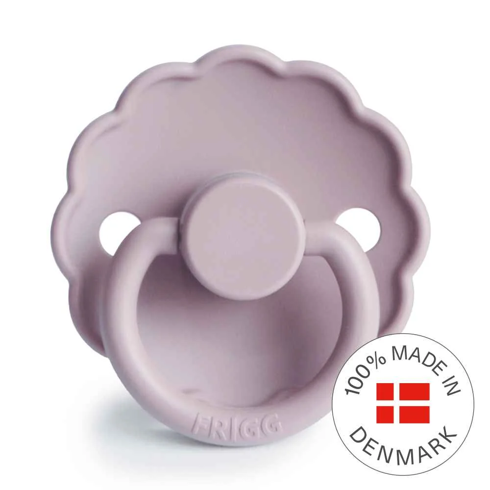 FRIGG Daisy silikónový cumlík Soft Lilac 0-6m 1 ks