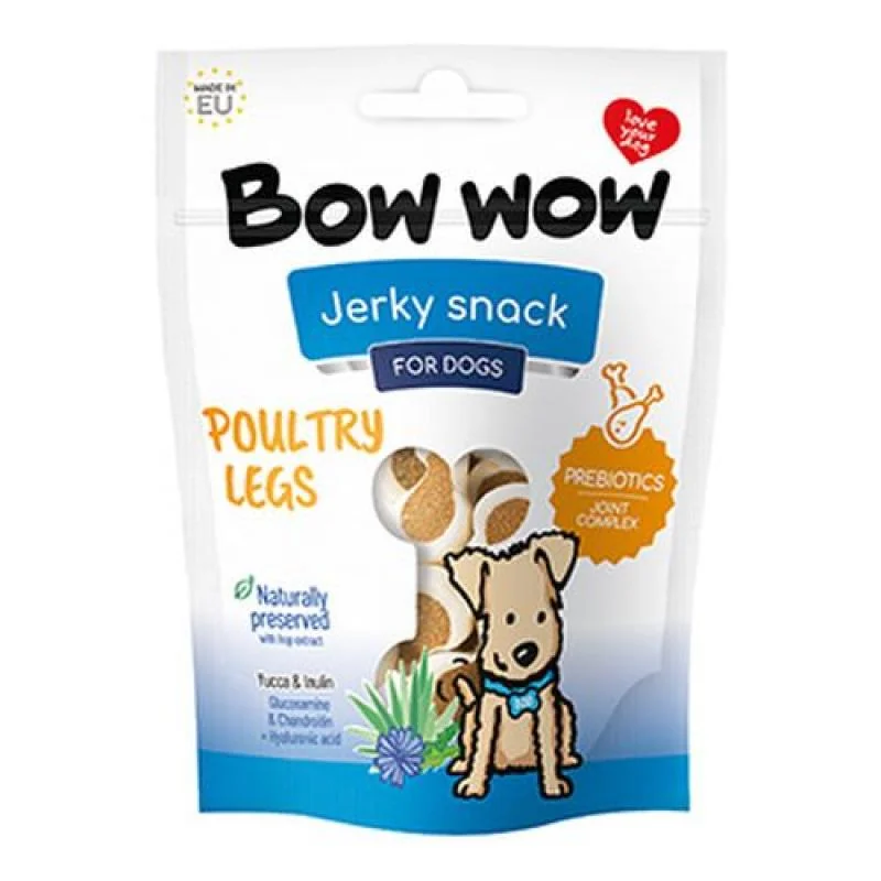 BOW WOW Hydinové stehienka 80g 