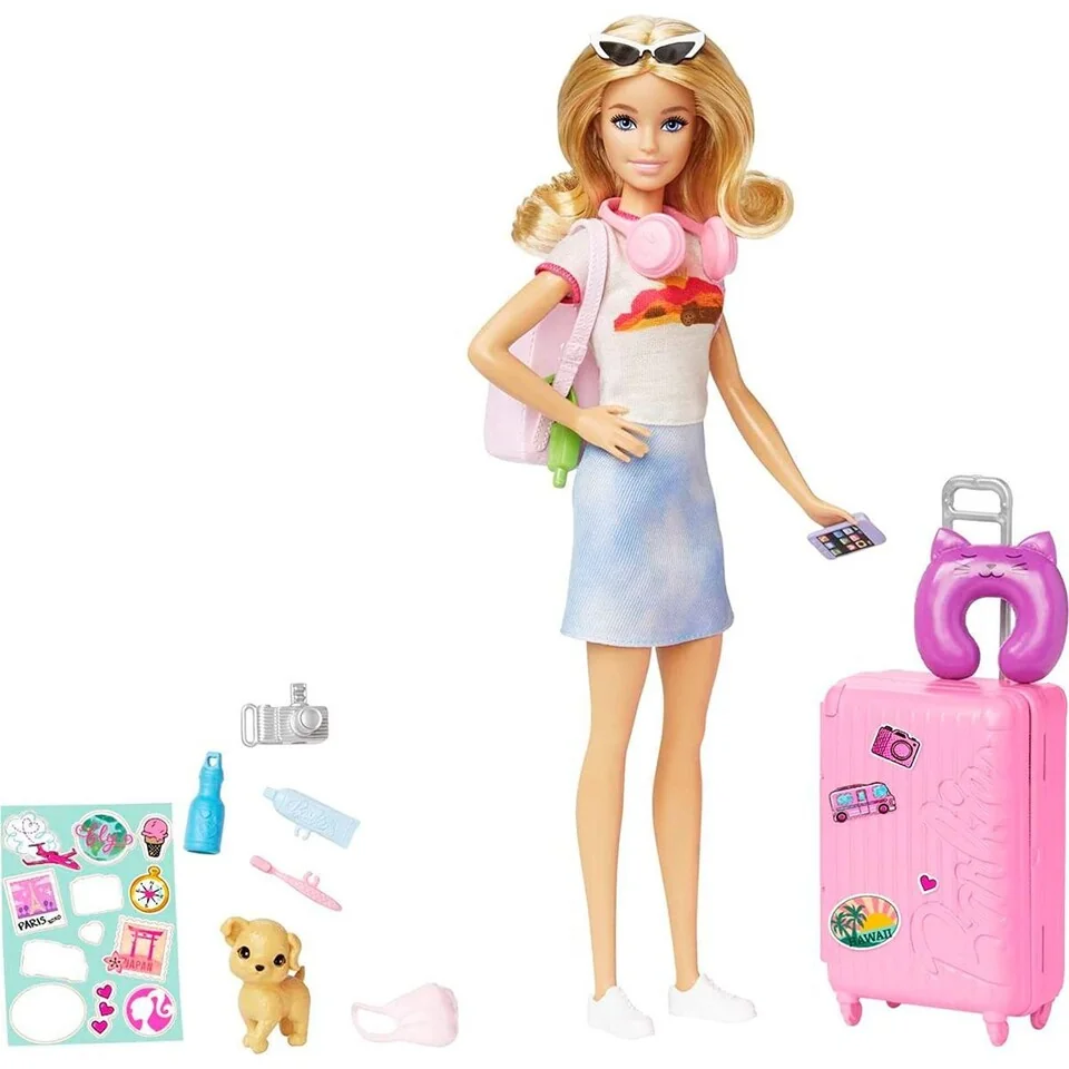 Mattel Barbie Cestovateľka s doplnkami 