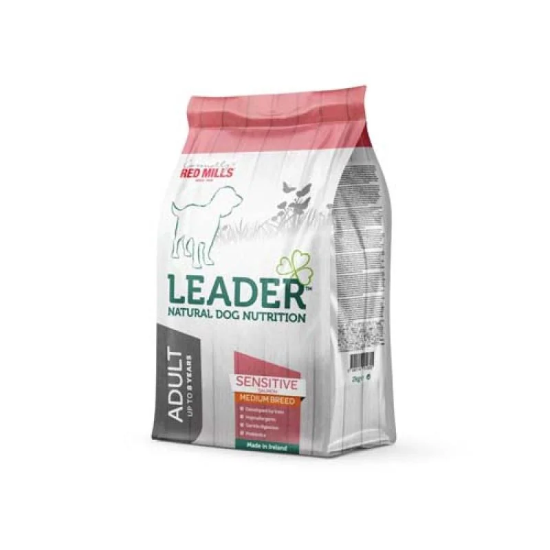 LEADER ADULT Sensitive Salmon Medium Breed 2kg čisto z losossa