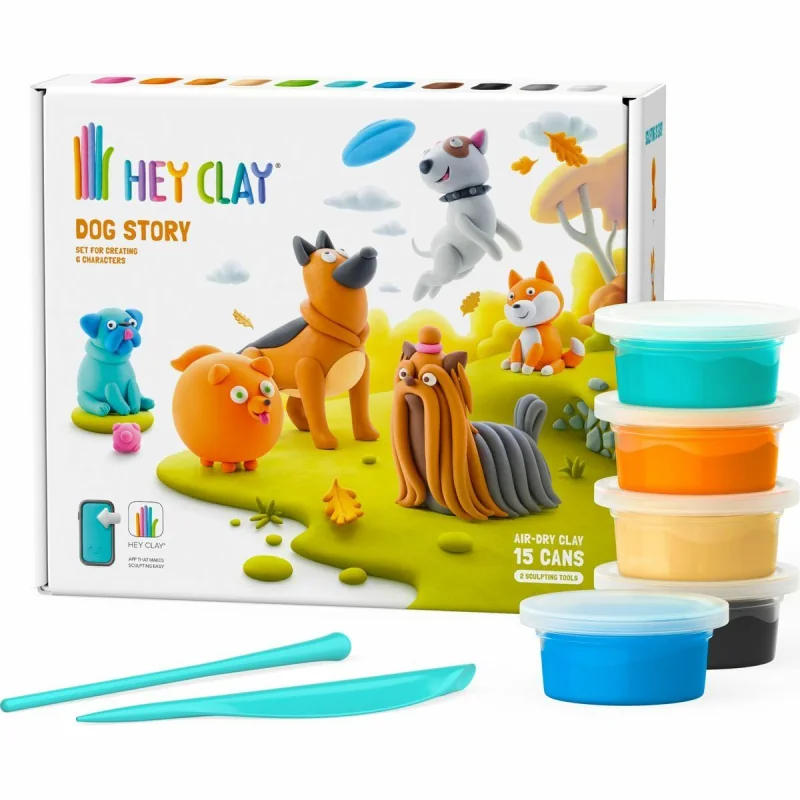 HEY CLAY Dog Story Modelovacia hmota - Príbeh psa 