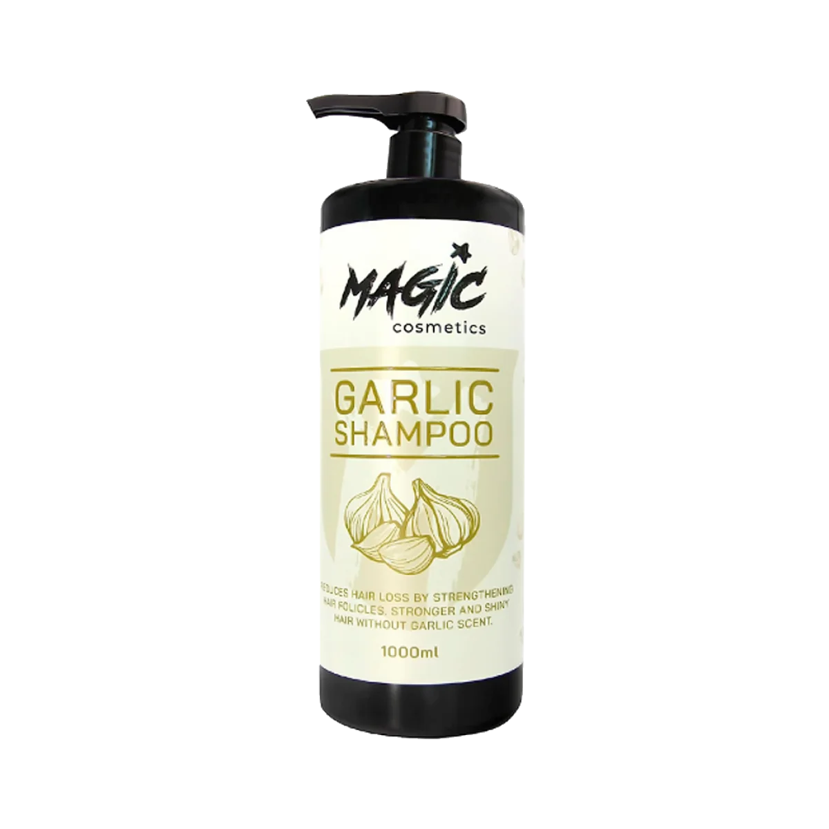 Cesnakový šampón  Magic Cosmetics Hair Shampoo Garlic 1000ml