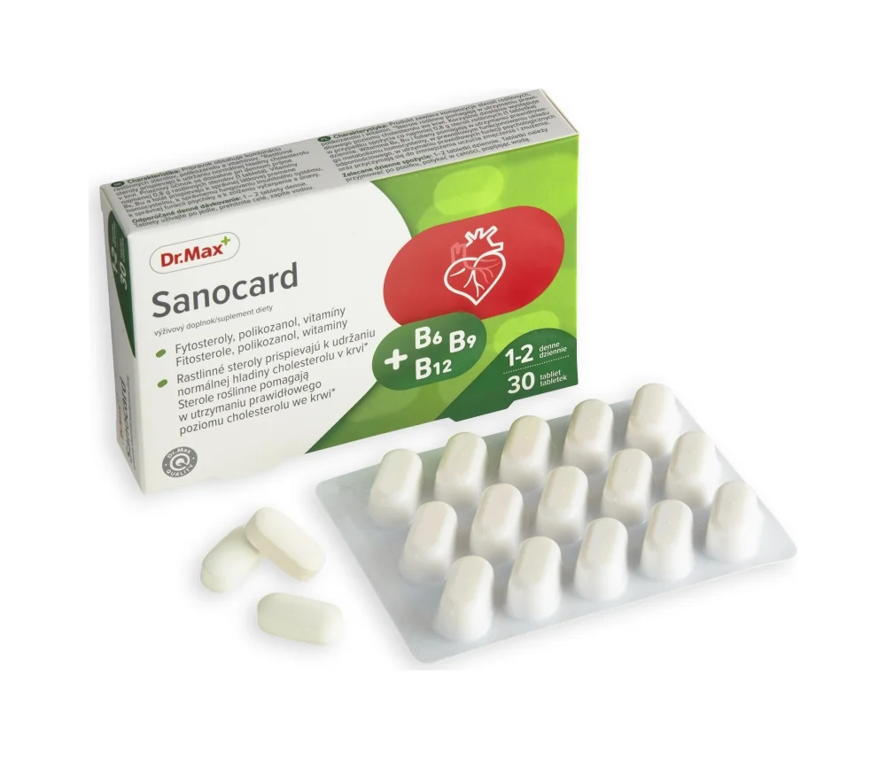 Dr. Max Sanocard 1×30 tbl