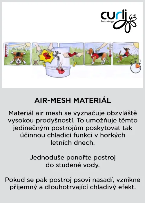 CURLI Postroj pre psov so sponou Air-Mesh Fuchsia 2XS, 2-4 kg 1×1 ks