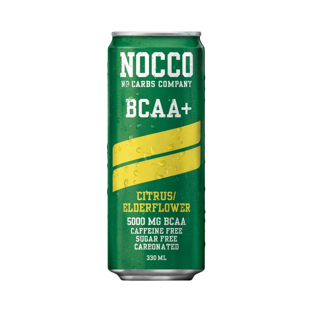 NOCCO BCAA+ 330 ml citrus-bazový kvet