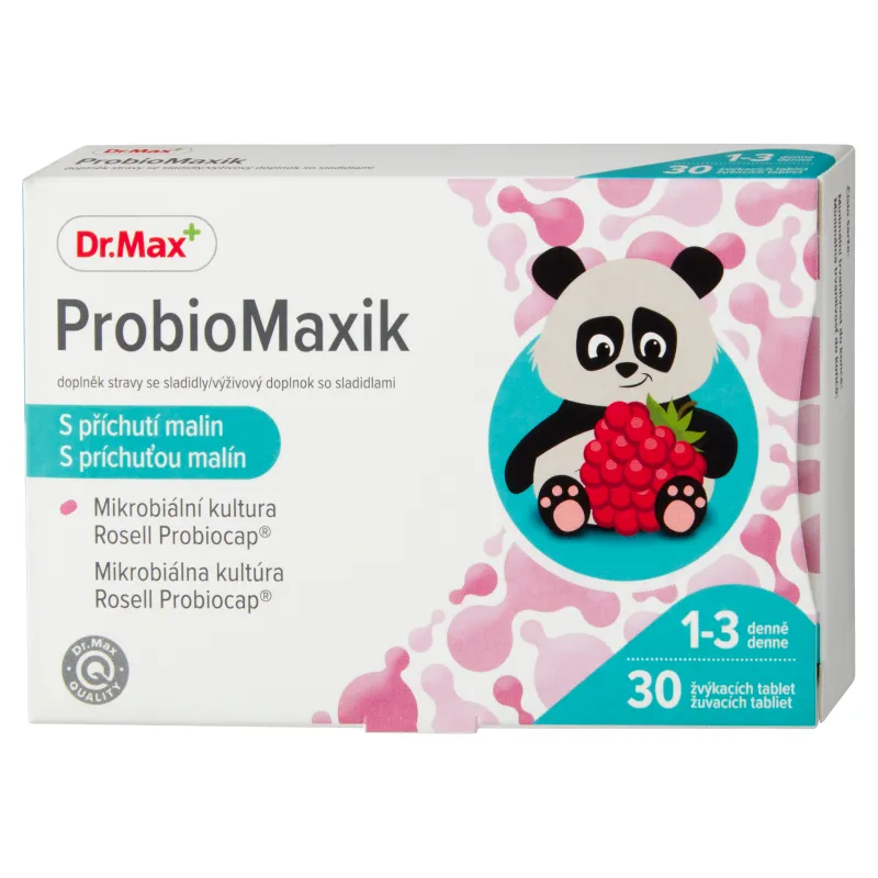 Dr. Max ProbioMaxík 1×30 tbl, cmúľacie tablety