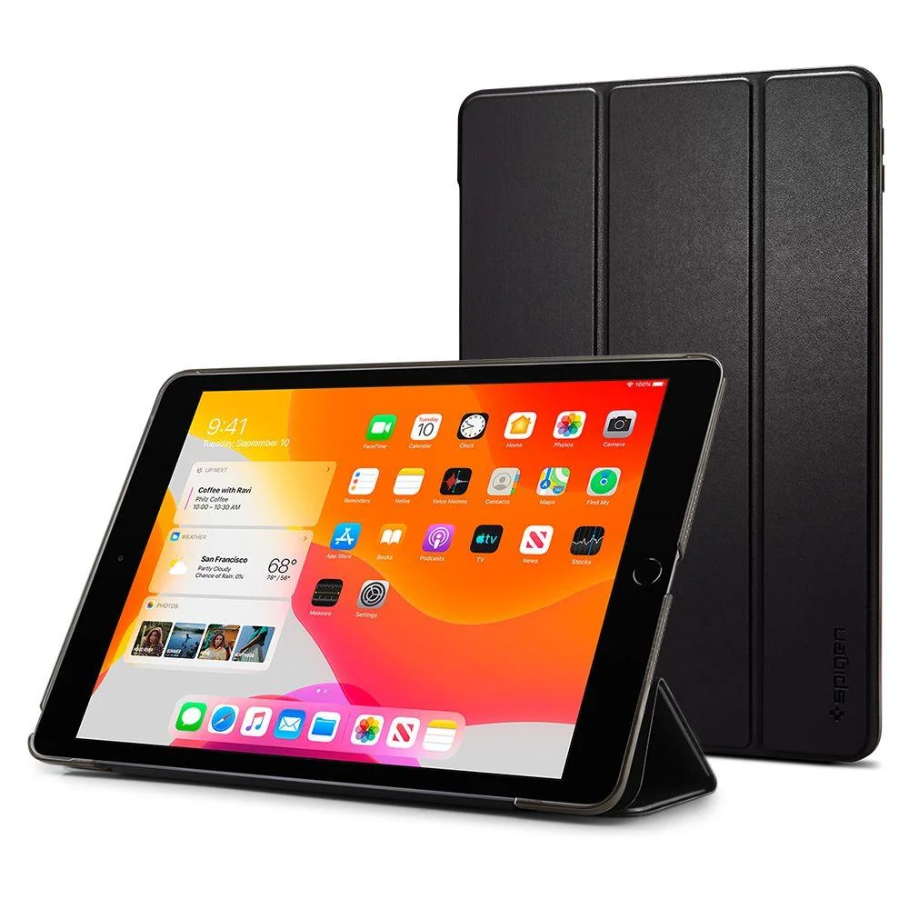 Spigen Smart Fold puzdro na iPad 10.2'' 2019/2020/2021 čierne