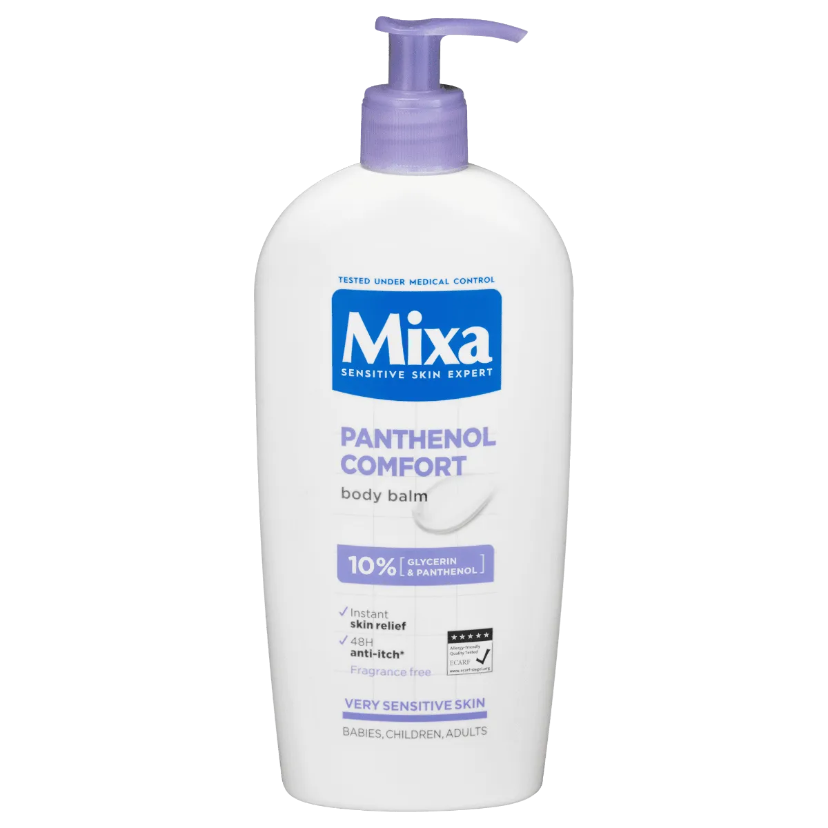 Mixa ATOPIANCE Calming body balm 1×400 ml, upokojujúce telové mlieko