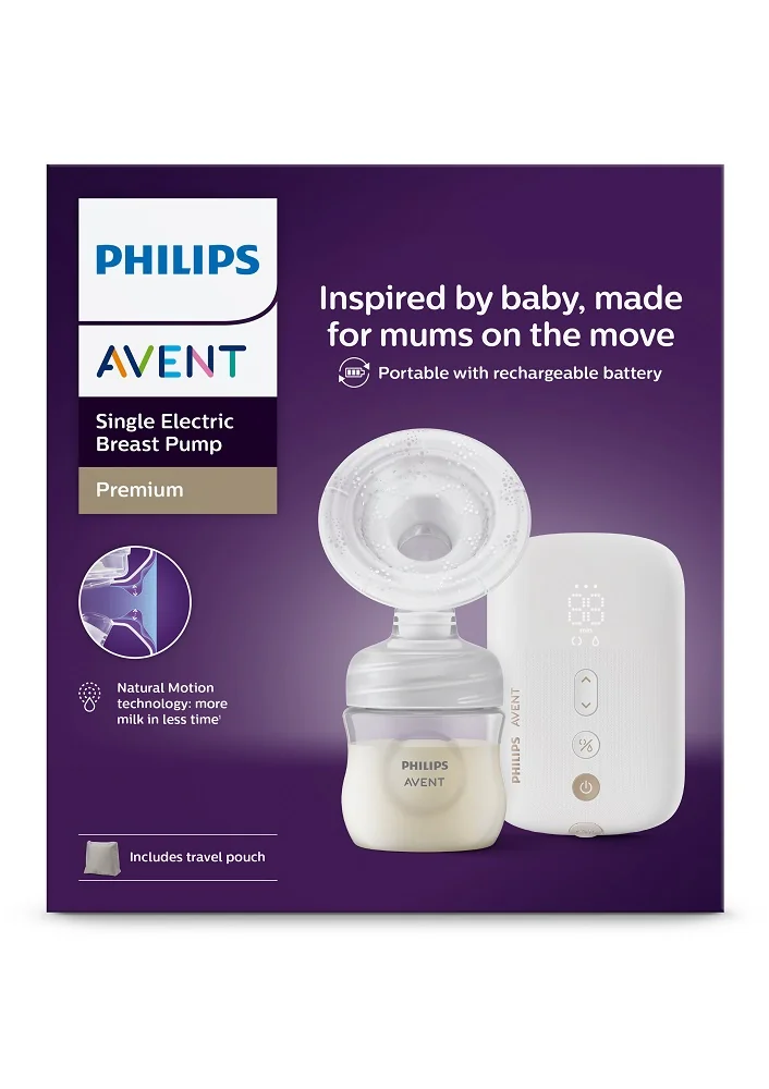 Philips AVENT Odsávačka materského mlieka elektrická nabíjacia SCF396/31 1×1 ks, odsávačka materského mlieka