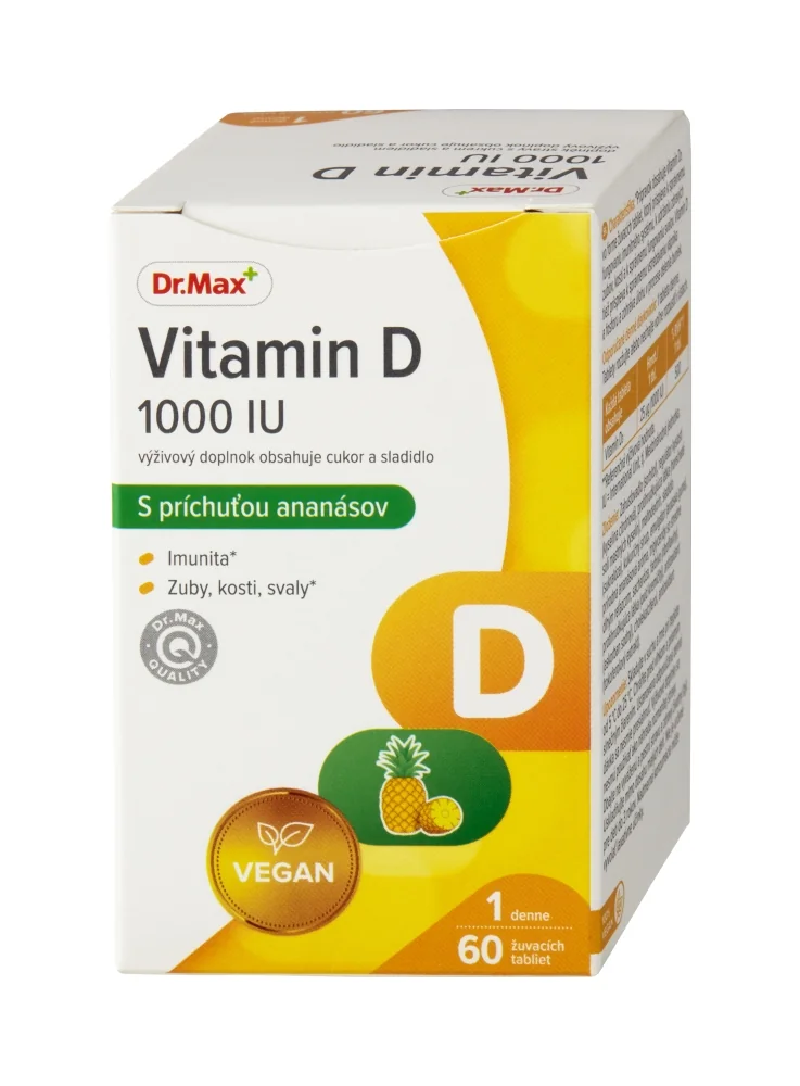 Dr. Max Vitamín D 1000 IU 1×60 tbl