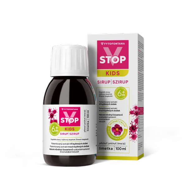 V-STOP Sirup KIDS, 6m +