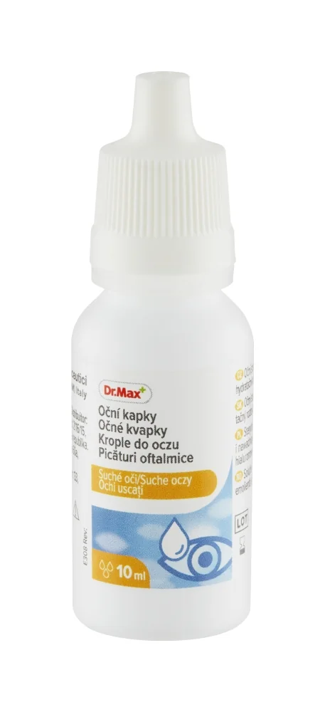 Dr. Max Očné kvapky Suché oči 1×10 ml, očné kvapky