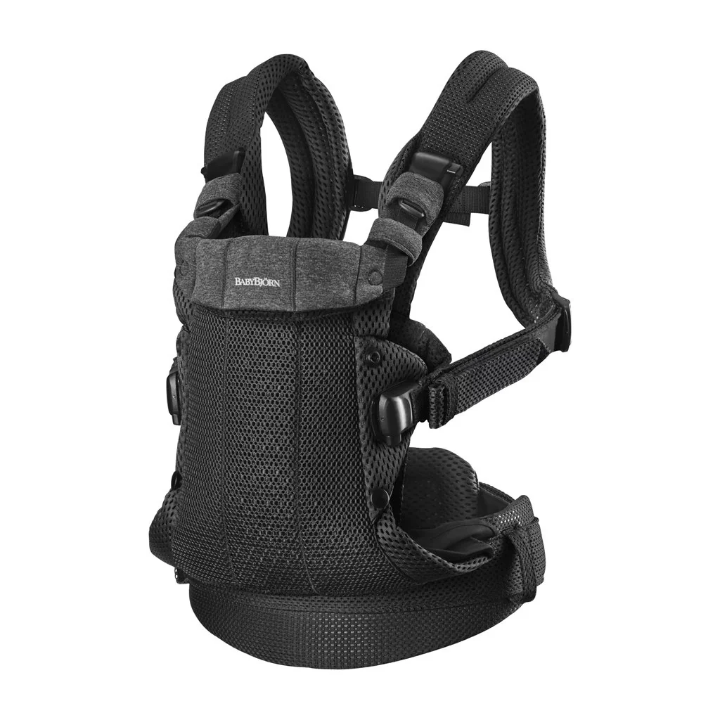 Nosič Harmony Black 3D mesh, do 15 kg 