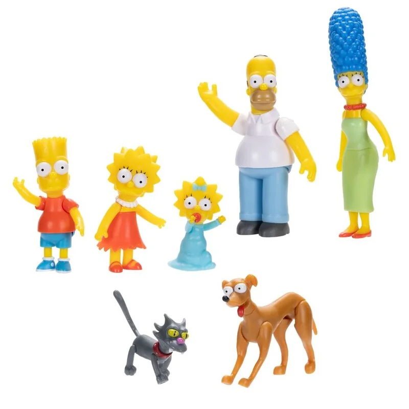 JAKKS PACIFIC - The Simpsons - Figúrky Multipack 6,5 Cm