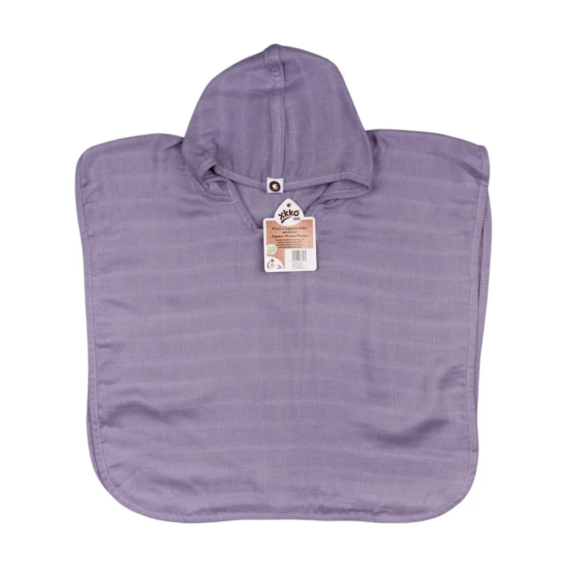 XKKO BMB Bambusové pončo Colours - Lavender Aura Veľkosť 1 BMBPN2601