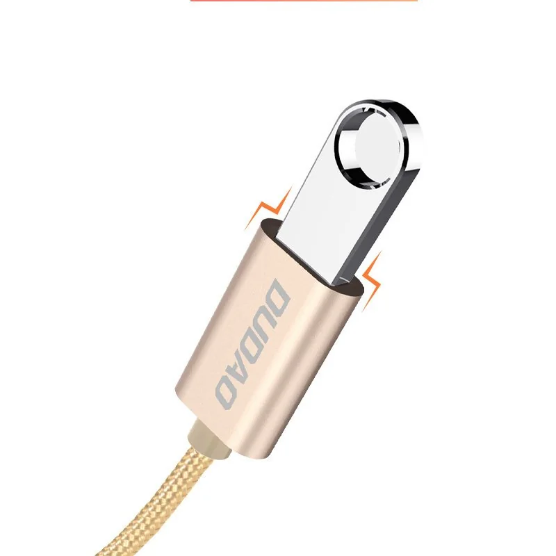 Dudao L15M OTG adaptér USB / Micro USB 2.0, sivý 