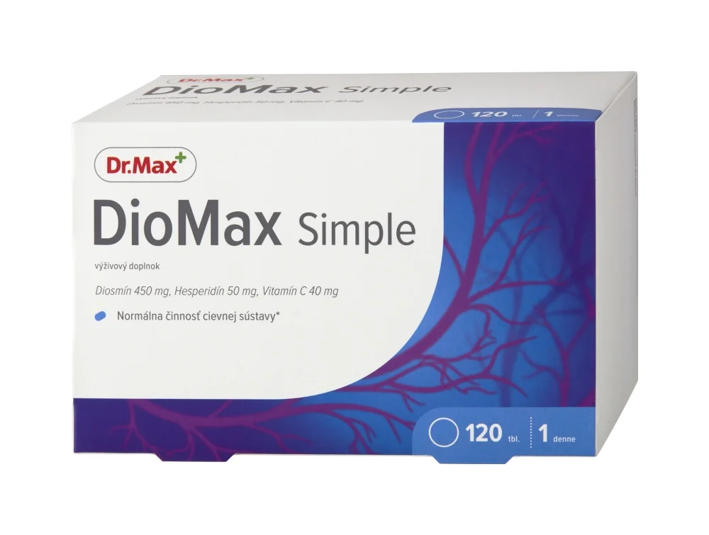 Dr. Max DioMax Simple 1×120 ks, výživový doplnok