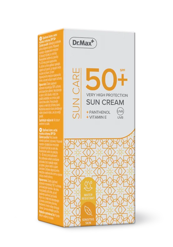 Dr. Max SUN CARE SPF50+ CREAM 1×50 ml, krém na opaľovanie