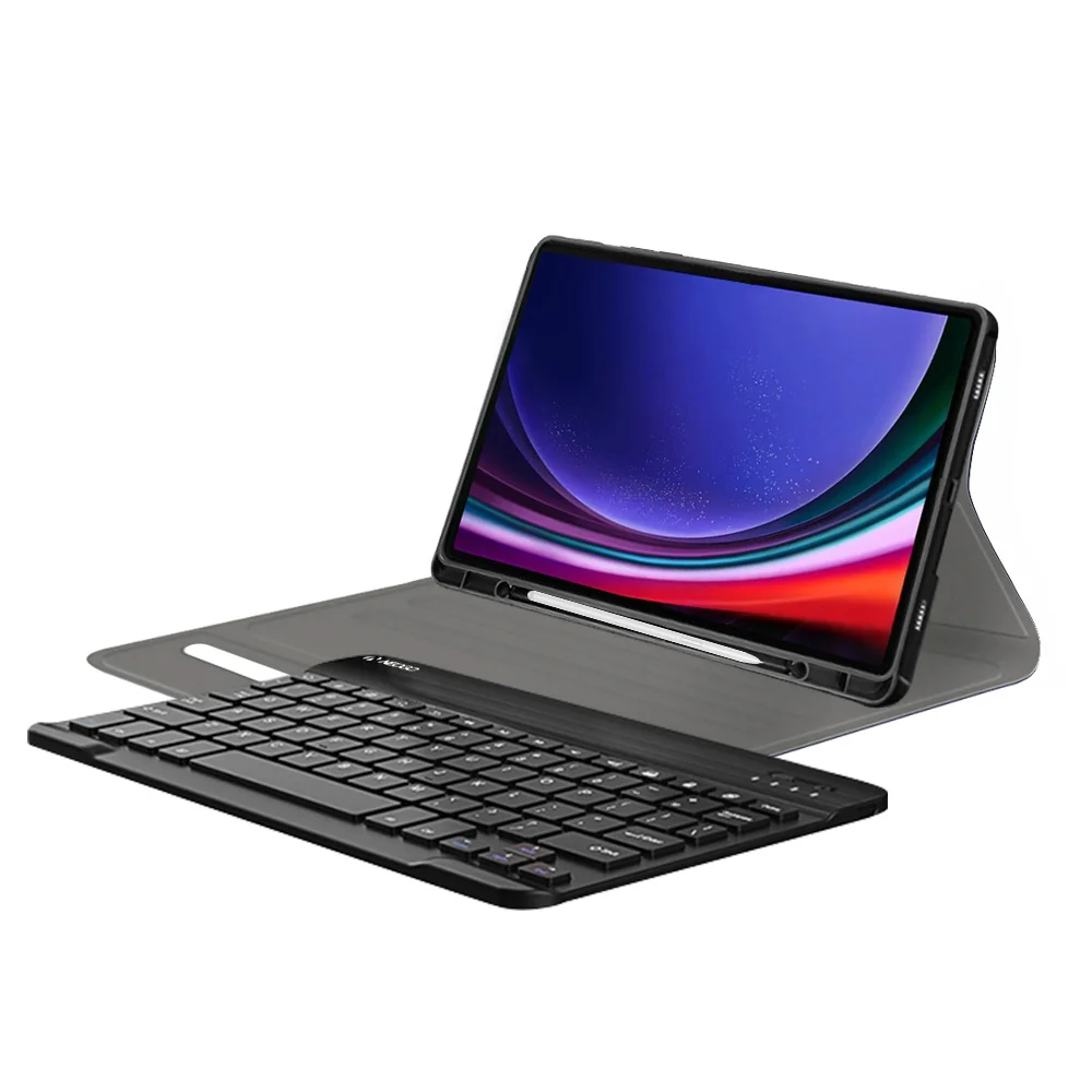 NEOGO Smart Cover Keyboard puzdro na Samsung Galaxy Tab S9 Plus 12.4''2023 čierne