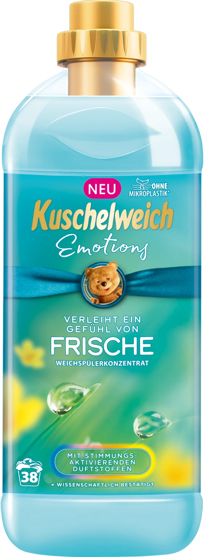 Kuschelweich aviváž - Emotions modrý, 38 praní