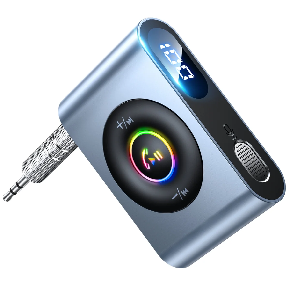 Joyroom JR-CB1 Bluetooth Transmitter 3.5mm mini jack, sivý