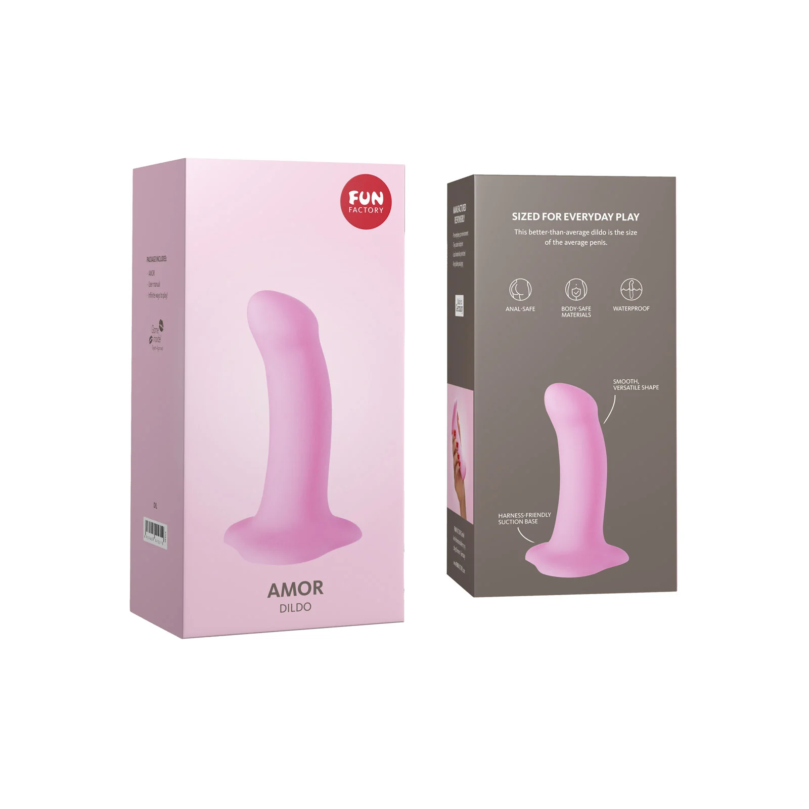 Dildo - Fun Factory Amor ružová 