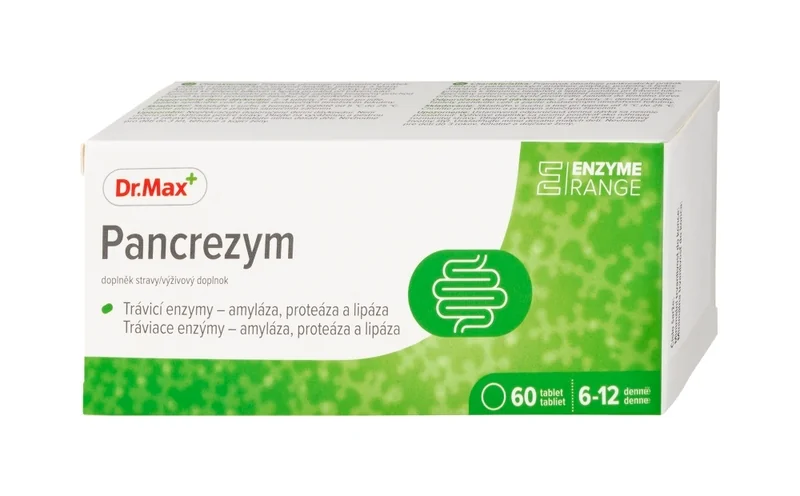 Dr. Max Pancrezym 1×60 tbl, tráviace enzýmy