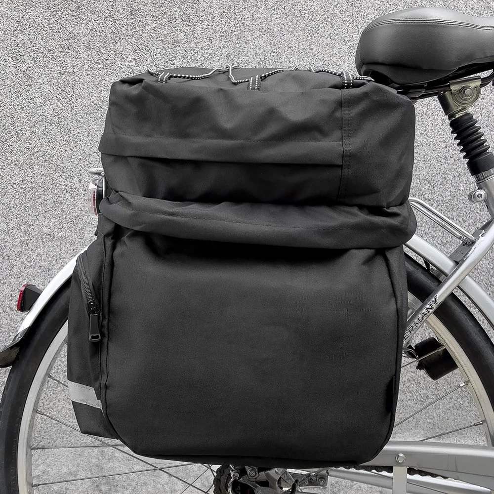 MG Bike Pannier cyklistická taška 60L, čierna 