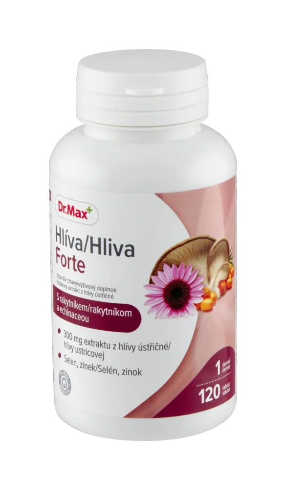 Dr. Max Hliva Forte 1×120 tbl, extrakt z hlivy ustricovej