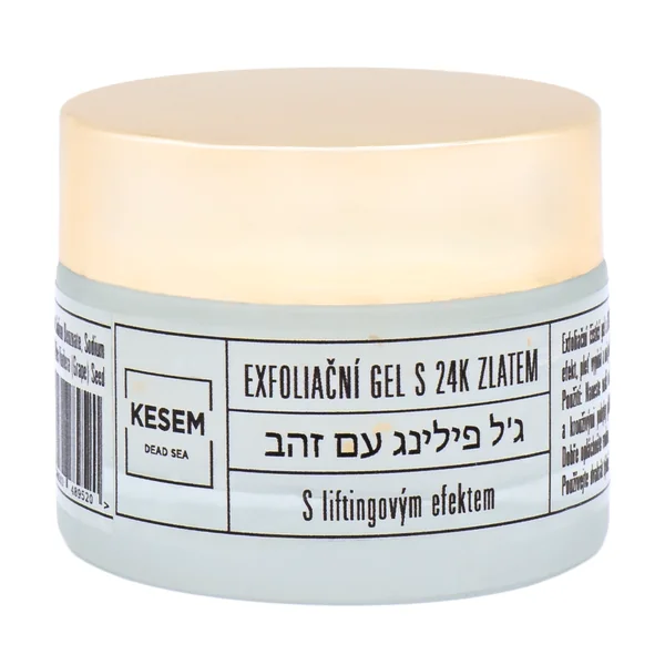 KESEM Exfoliačný gél s 24k zlatom 1×50 ml, exfoliačný krém