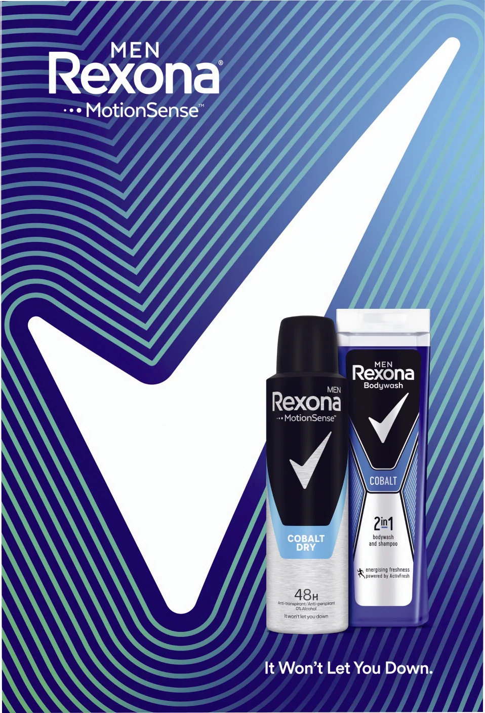 Rexona Cobalt pánska kazeta