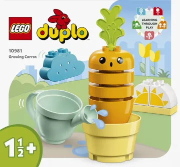 LEGO® DUPLO® 10981 Pestovanie mrkvy 1×1 ks, lego stavebnica