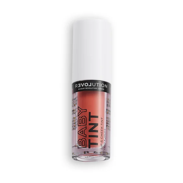 Revolution Relove, Baby Tint Coral Lip & Cheek Tint, lícenka 1×1,40 ml, lícenka