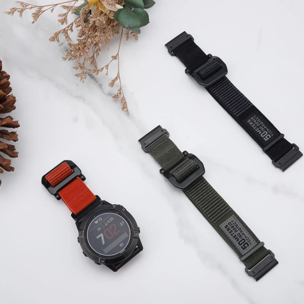 Tech-Protect Scount remienok na Garmin Fenix 3 / 5x / 6x / 6x Pro / 7x military green