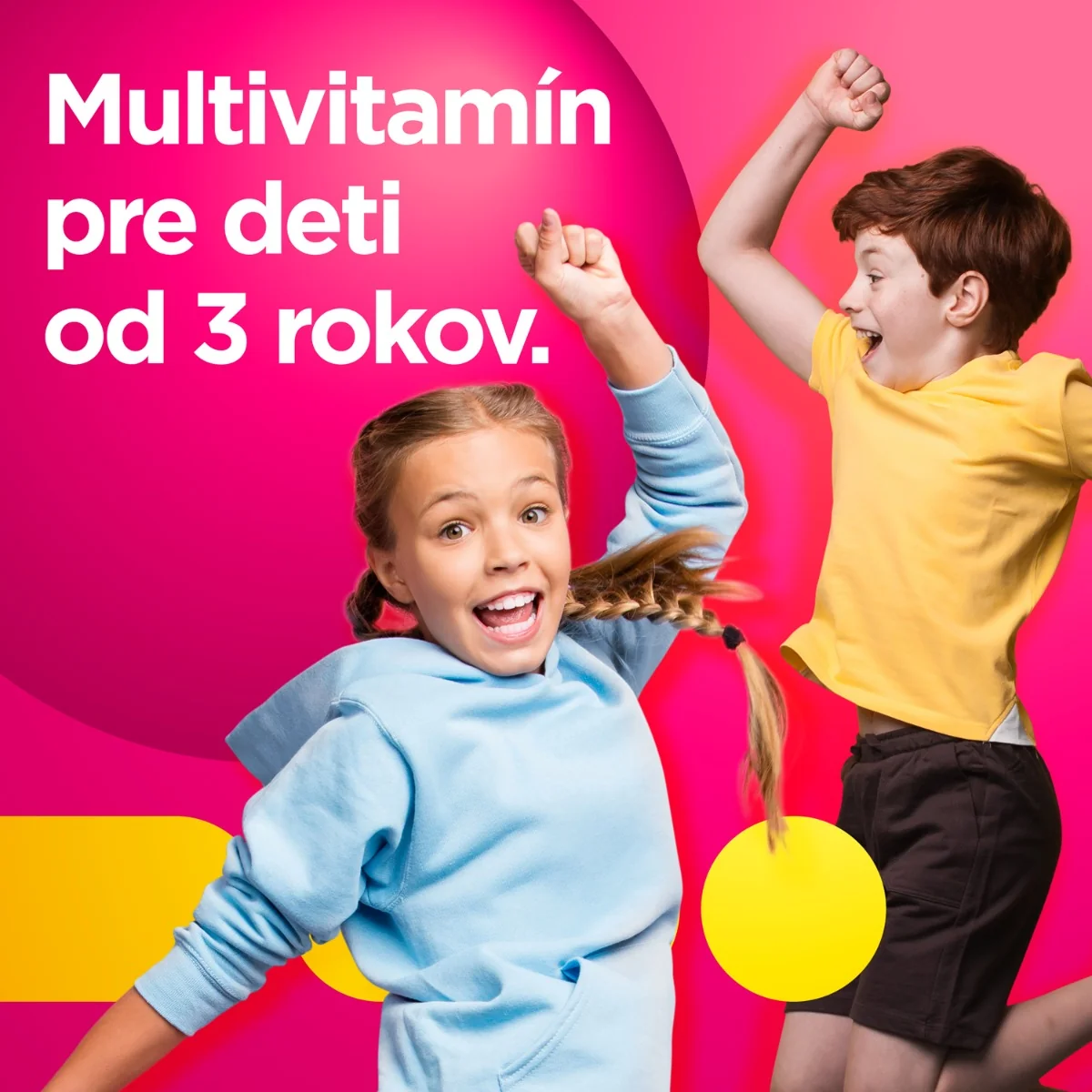 Centrum Kids Gummies Malina a jahoda multivitamín pre deti od 3 rokov, 60 želé 1×60 ks, multivitamín pre deti