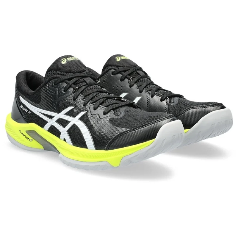 Asics Beyond FF Pánska volejbalová obuv, čierna/zelená, veľ. 44,5 