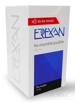 EREXAN Standart 685 mg 1×15 cps, výživový doplnok